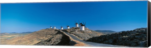 Framed Consuegra La Mancha Spain Print