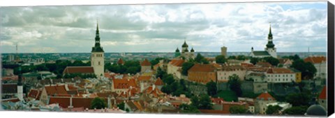 Framed Old Town, Tallinn, Estonia Print