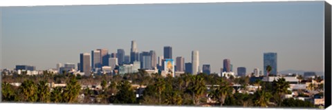 Framed Downtown Los Angeles, City of Los Angeles, California, USA Print