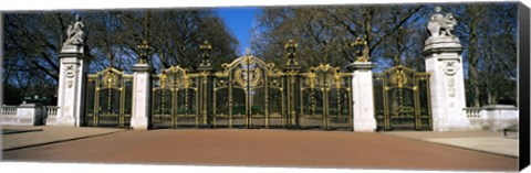 Framed Canada Gate at Green Park, City of Westminster, London, England Print