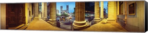 Framed 360 degree view of the Notre Dame De Montreal, Montreal, Quebec, Canada Print