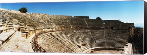 Framed Ruins of Hierapolis, Pamukkale, Denizli Province, Turkey Print