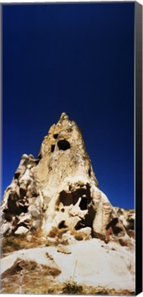 Framed Caves and fairy chimneys of Cappadocia, Central Anatolia Region, Turkey Print