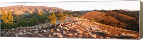 Framed Arkaba Station at sunset, Flinders Ranges, South Australia, Australia Print