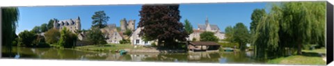 Framed Chateau De Montresor, Montresor, Touraine, France Print