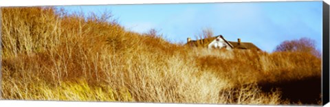 Framed Historic home on a landscape, Whidbey Island, Island County, Washington State, USA Print