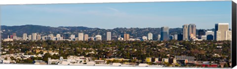 Framed Century City, Wilshire Corridor, Los Angeles, California Print