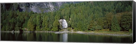 Framed Chatterbox Falls at Princess Louisa Inlet, British Columbia, Canada (horizontal) Print