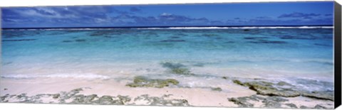 Framed Reef, Rarotonga, Cook Islands, New Zealand Print