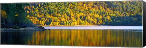 Framed Loch Beinn a&#39; Mheadhoin, Highlands Region, Scotland Print