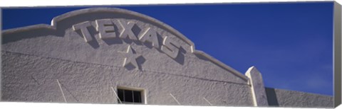 Framed Low angle view of a building, Marfa, Texas, USA Print