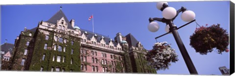 Framed Empress Hotel, Victoria, Vancouver Island, British Columbia, Canada Print