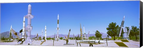 Framed White Sands Missile Range Museum, Alamogordo, New Mexico Print