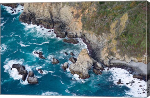 Framed Big Sur, Monterey County, California Print