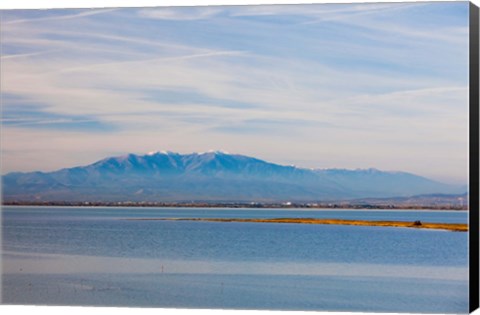 Framed Cap Leucate, Leucate, Aude, Languedoc-Roussillon, France Print