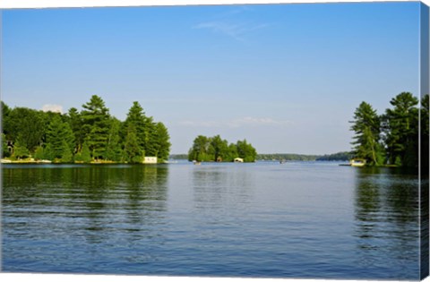 Framed Lake Muskoka, Ontario, Canada Print