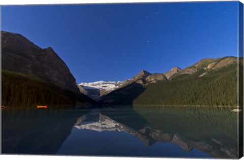 Framed Lake Louise, Banff National Park, Alberta, Canada Print