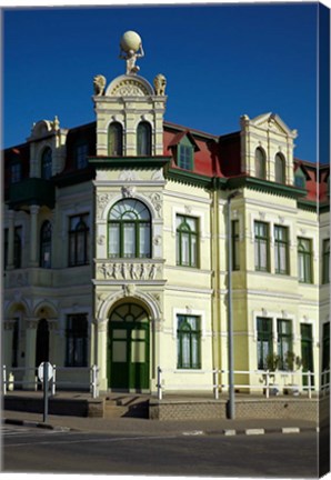 Framed Historic Hohenzollern Building 1906, Swakopmund, Namibia, Africa. Print