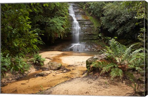 Framed Pool of Siloam, Waterfall, New South Wales, Australia Print