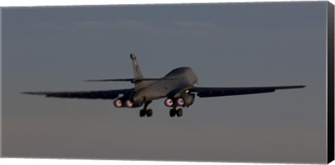 Framed B-1B Lancer, Dyess Air Force Base, Texas Print