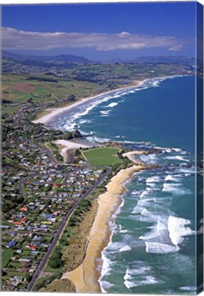 Framed Brighton, near Dunedin, New Zealand Print