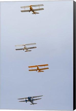 Framed New Zealand, Warbirds Over Wanaka, Vintage Airplanes Print