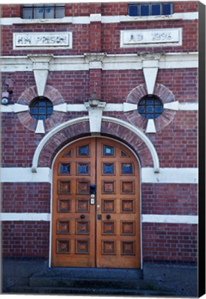 Framed Entrance to old Dunedin Prison (1896), Dunedin, South Island, New Zealand Print