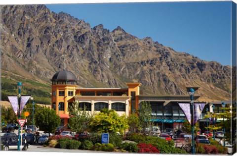 Framed Remarkables Park Shopping Centre, Otago, New Zealand Print