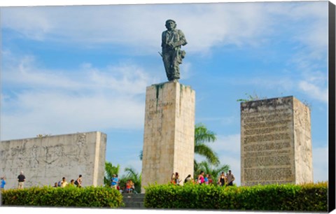 Framed Statue and gravesite of Che Guevara, Santa Clara, Cuba Print