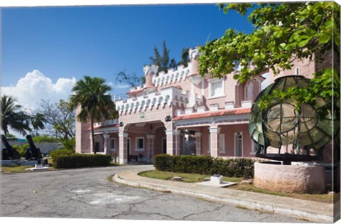 Framed Cuba, Cienfuegos, Naval museum, Exterior Print