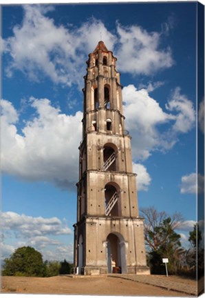 Framed Cuba, Manaca Iznaga, Sugar plantation tower Print