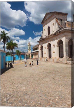 Framed Cuba, Trinidad, Holy Trinity Church Print