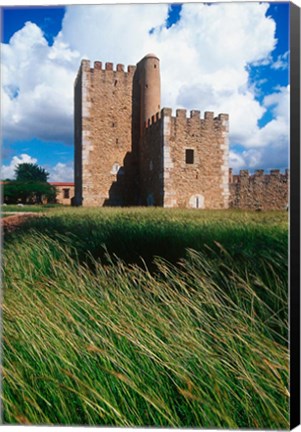 Framed Fort, Spanish Colonial City, Dominican Republic Print