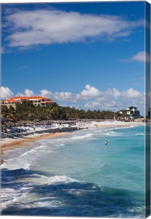 Framed Cuba, Varadero, Varadero Beach, Mansion Xanadu Print