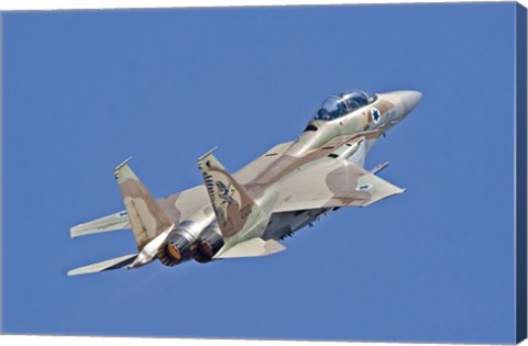 Framed F-15I Ra&#39;am of the Israeli Air Force Print