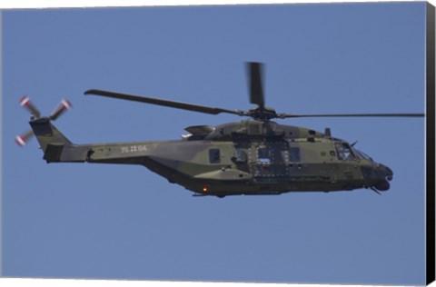 Framed NH90 Helicopter of the German Air Force Print