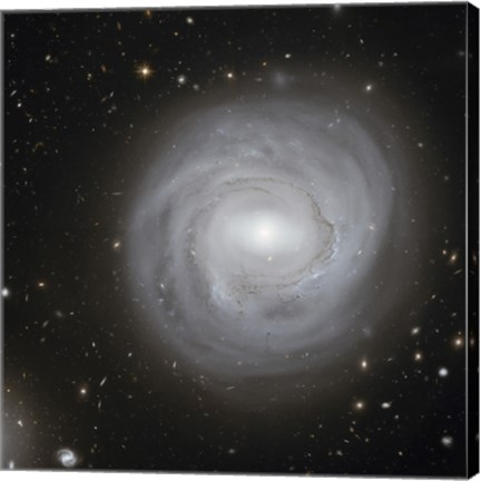 Framed Spiral Galaxy NGC 4921 Print