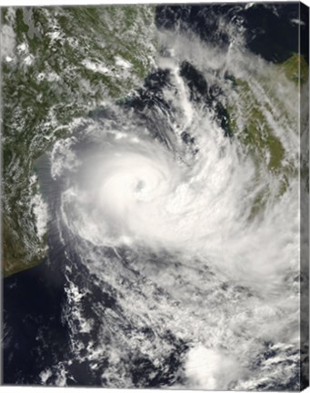 Framed Tropical Cyclone Jokwe in the Mozambique Channel Print