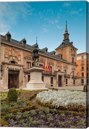 Framed Plaza de la Villa, Madrid, Spain Print