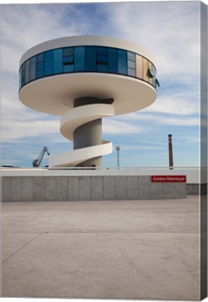 Framed Centro Niemeyer, Aviles, Spain Print