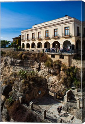 Framed Plaza de Espana, Ronda, Spain Print