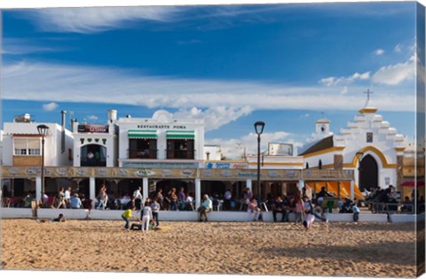 Framed Sanlucar de Barrameda, Spain Print