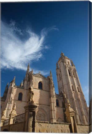 Framed Segovia Cathedral, Segovia, Spain Print