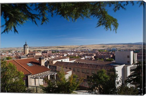 Framed Spain, Castilla y Leon, Avila, Parque del Rastro Print