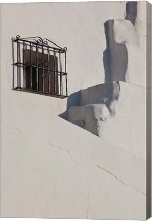 Framed Spain, Vejer de la Frontera, Town Buildings Print