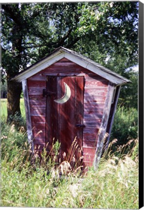 Framed Outhouse Print