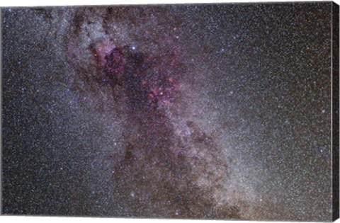 Framed North America Nebula and dark Nebulae in Cygnus II Print