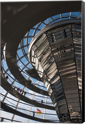 Framed Reichstag, Berlin, Germany Print