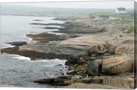 Framed Peggy&#39;s Cove, Nova Scotia, Canada Print