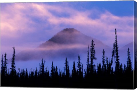 Framed MacKenzie Mountains, Canada Print